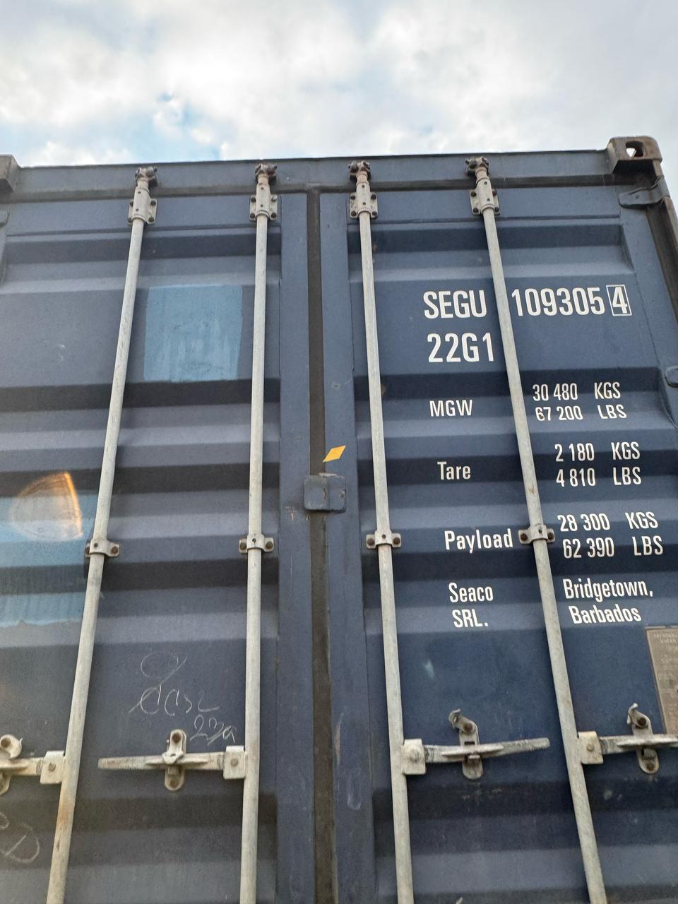 Морской контейнер SEGU1093054